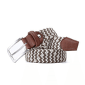 Zviadi Men's Elastic Braided Belt