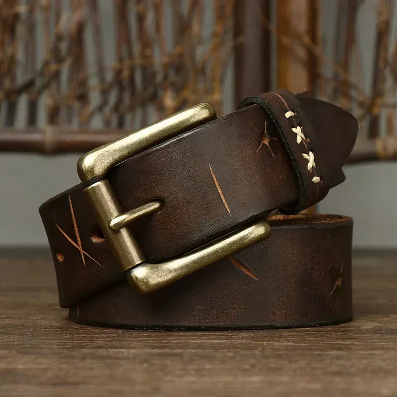 Everest Men's Leather Belt