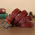 Anatol Men's Braided Leather Belt