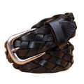 Masui Men's Braided Leather Belt