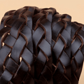 Masui Men's Braided Leather Belt