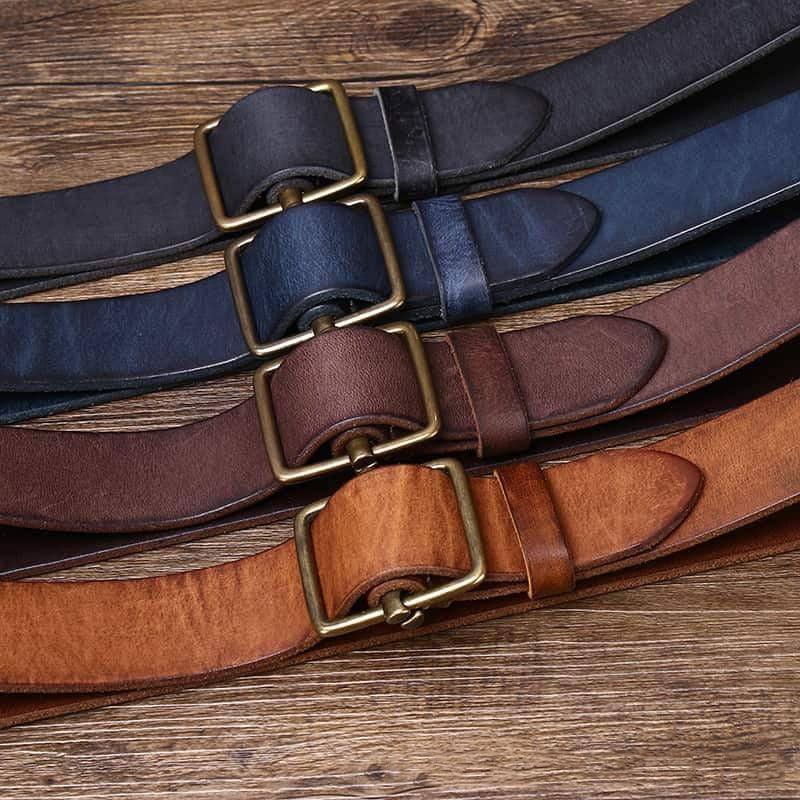 Strumiana Men's Leather Belt