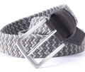 Zviadi Men's Elastic Braided Belt