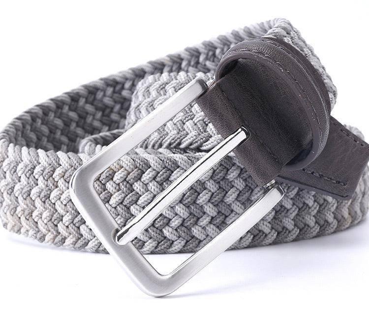 Zviadi Men's Elastic Braided Belt