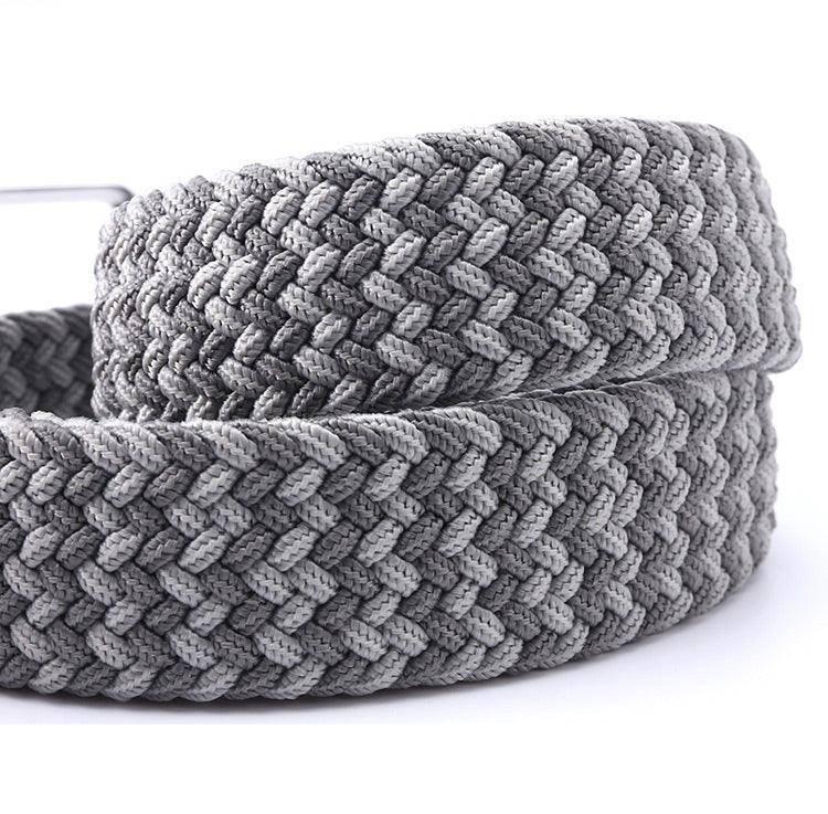 Zviadi Men's Elastic Braided Belt
