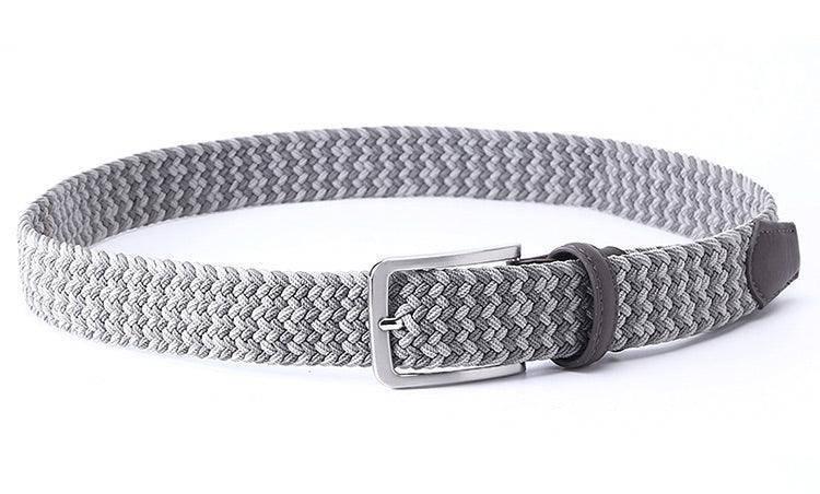 Zviadi Men's Elastic Braided Belt