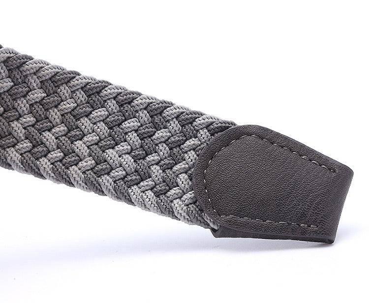Zviadi Men's Elastic Braided Belt